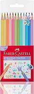 FABER-CASTELL ÜÇGEN KURU BOYA PASTEL 12 RENK (5171116313) - FABER-CASTELL