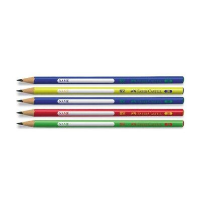 FABER-CASTELL ÜÇGEN MERCANLI KURŞUN KALEM 2B (5244321601)