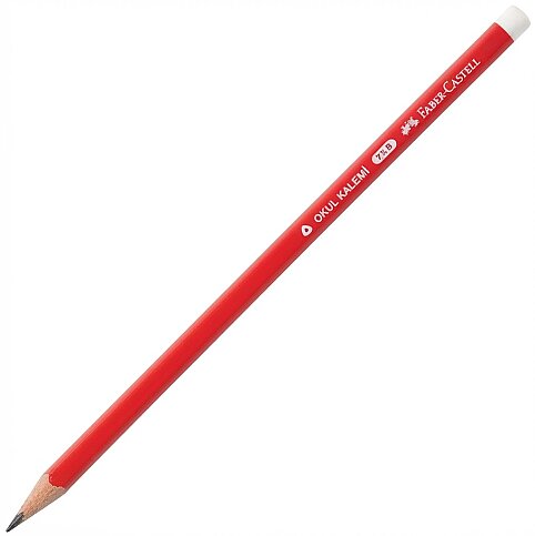 FABER-CASTELL ÜÇGEN OKUL KURŞUN KALEM 2.5B (5244000011) - 1