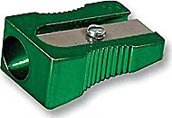 FABER-CASTELL ÜÇGEN RENKLİ METAL KALEMTRAŞ (5140040199) - FABER-CASTELL
