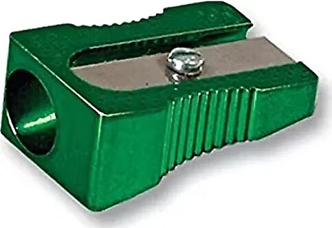 FABER-CASTELL ÜÇGEN RENKLİ METAL KALEMTRAŞ (5140040199) - 1