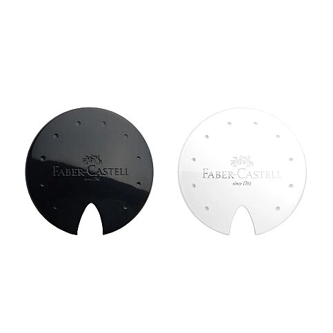 FABER-CASTELL UFO KALEMTRAŞ SİYAH-BEYAZ (5140588325) - 1
