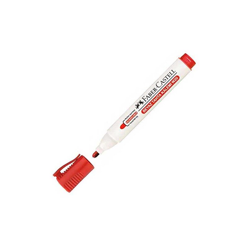 FABER-CASTELL W153 BEYAZ TAHTA KALEMİ KIRMIZI (5040254029)