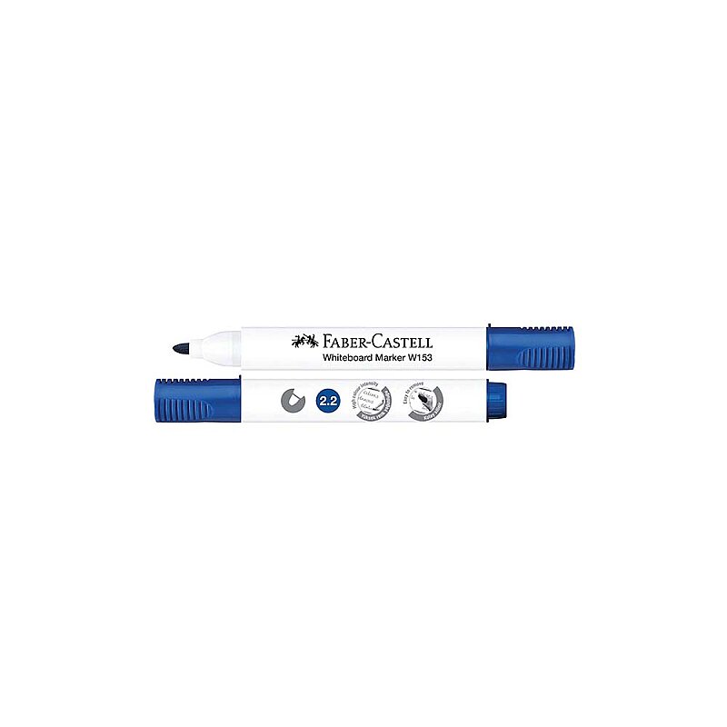 FABER-CASTELL W153 BEYAZ TAHTA KALEMİ MAVİ (5040254024)