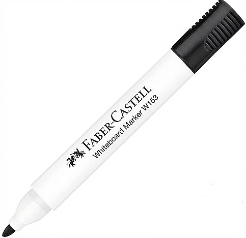 FABER-CASTELL W153 BEYAZ TAHTA KALEMİ SİYAH (5040254023) - 1