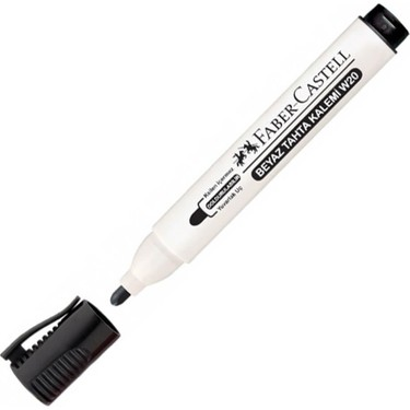Faber-Castell W153 Beyaz Tahta Kalemi Siyah (254023) - 1