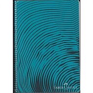 FABER-CASTELL WAVES SPİRALLİ PLASTİK KAPAK DEFTER A4 ÇİZGİLİ 100 YAPRAK (5075000436) - FABER-CASTELL (1)