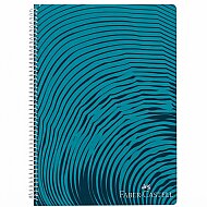 FABER-CASTELL WAVES SPİRALLİ PLASTİK KAPAK DEFTER A4 ÇİZGİLİ 100 YAPRAK (5075000436) - FABER-CASTELL (1)