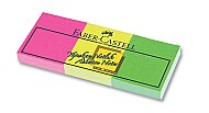 Faber-Castell Yapışkanlı Not Kağıdı 50x40 Fosforlu 3 Renk (5089565339) - FABER-CASTELL
