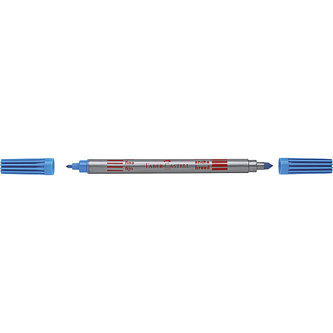 FABER-CASTELL ÇİFT UÇLU KEÇELİ KALEM 20 RENK (5062151119) - 2