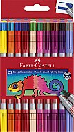 FABER-CASTELL ÇİFT UÇLU KEÇELİ KALEM 20 RENK (5062151119) - FABER-CASTELL