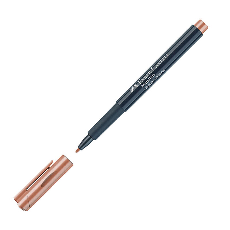FABER-CASTELL ÇOK AMAÇLI MARKÖR METALİK BAKIR (5010160752)