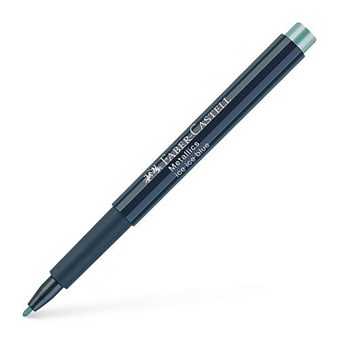 Faber-Castell Çok Amaçlı Markör Metalik Buz Mavisi (5040160792) - 3