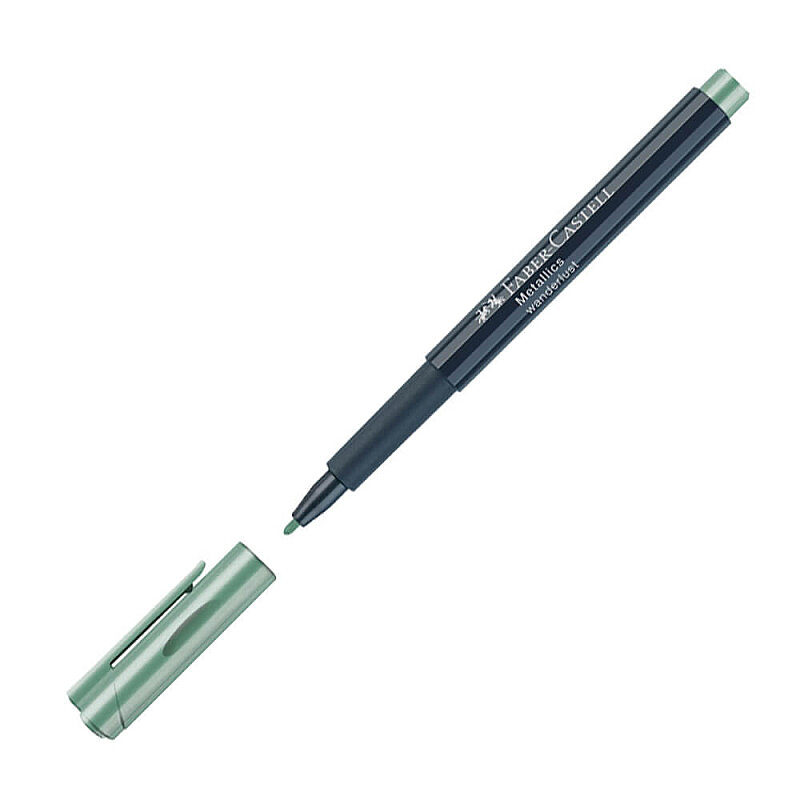 FABER-CASTELL ÇOK AMAÇLI MARKÖR METALİK TURKUAZ (5040160794)