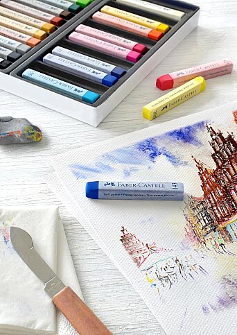 FABER-CASTELL CREATİVE TOZ PASTEL BOYA 36 RENK (5188128336) - 2