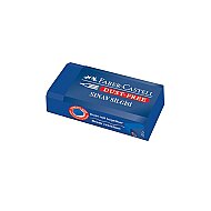 FABER-CASTELL DUST-FREE KÜÇÜK BOY MAVİ SINAV SİLGİSİ (5131187136) - FABER-CASTELL