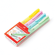 FABER-CASTELL FOSFORLU KALEM 38 PASTEL 4 RENK (5030158116) - FABER-CASTELL (1)