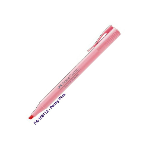 Faber-Castell Fosforlu Kalem 38 Pastel Pembe (158112) - 1
