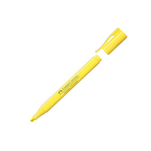 Faber-Castell Fosforlu Kalem 38 Pastel Sarı (158110) - 1