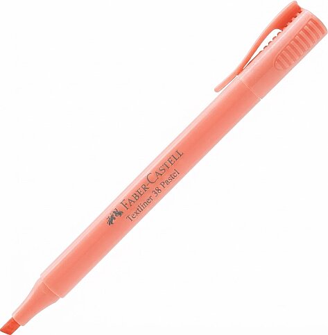 FABER-CASTELL FOSFORLU KALEM 38 PASTEL SOMON (5030158111) - 1