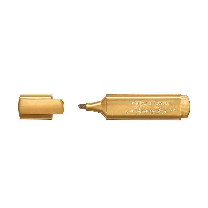 FABER-CASTELL FOSFORLU KALEM 46 METALİK ALTIN (5030154650)