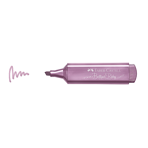 FABER-CASTELL FOSFORLU KALEM 46 METALİK YAKUT (5030154691) - 2