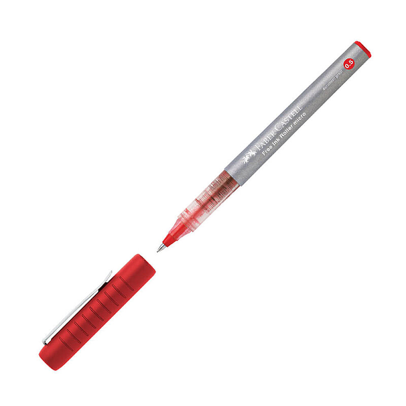FABER-CASTELL FREE İNK ROLLER KALEM 05 KIRMIZI (5020348503)
