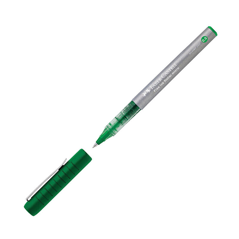 FABER-CASTELL FREE İNK ROLLER KALEM 05 YEŞİL (5020348504)