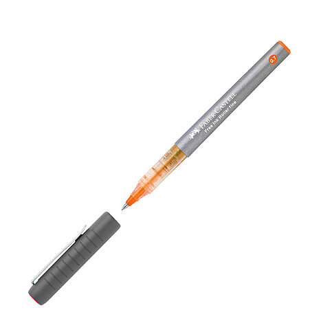 Faber-Castell Free İnk Roller Kalem 07 Turuncu (5020348115) - 3