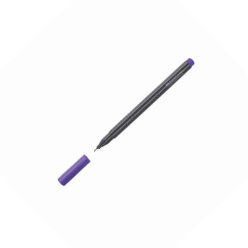 FABER-CASTELL GRİP FİNEPEN 0.4mm KEÇE UÇ AÇIK MOR (5020151637)