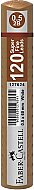 FABER-CASTELL GRİP KALEM UCU 0.5 2B 60mm METALİK GÜMÜŞ (5090127681) - FABER-CASTELL