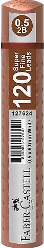 FABER-CASTELL GRİP KALEM UCU 0.5 2B 60mm METALİK ROSE GOLD (5090127682) - 1