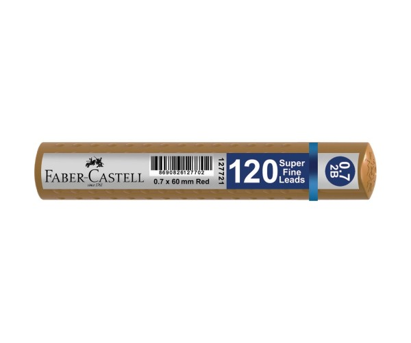 FABER-CASTELL GRİP KALEM UCU 0.7 2B 60mm METALİK ALTIN (127733)