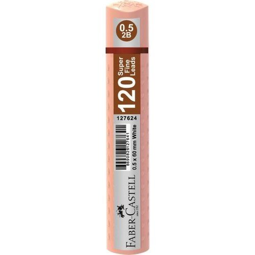 FABER-CASTELL GRİP KALEM UCU 0.5 2B 60mm PASTEL TURUNCU (127683)