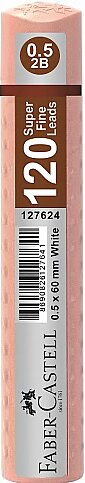 FABER-CASTELL GRİP KALEM UCU 0.5 2B 60mm PASTEL TURUNCU (5090127683) - 1