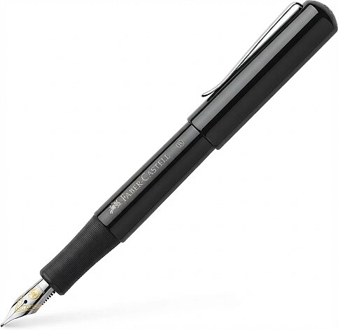 FABER-CASTELL HEXO DOLMA KALEM M SİYAH (5191150500) - 1