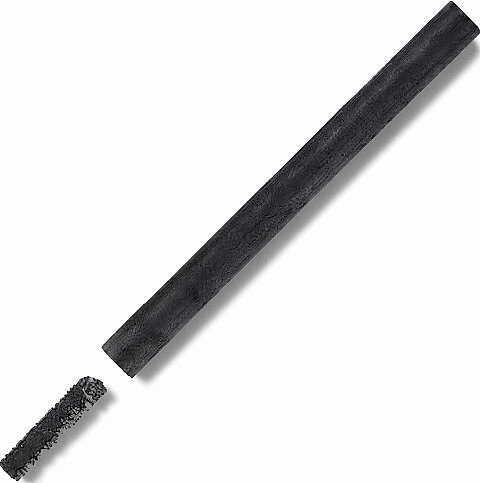 FABER-CASTELL PİTT MONOCHROME YUMUŞAK İŞLENMİŞ KÖMÜR KALEMİ SİYAH (5230129906) - 1