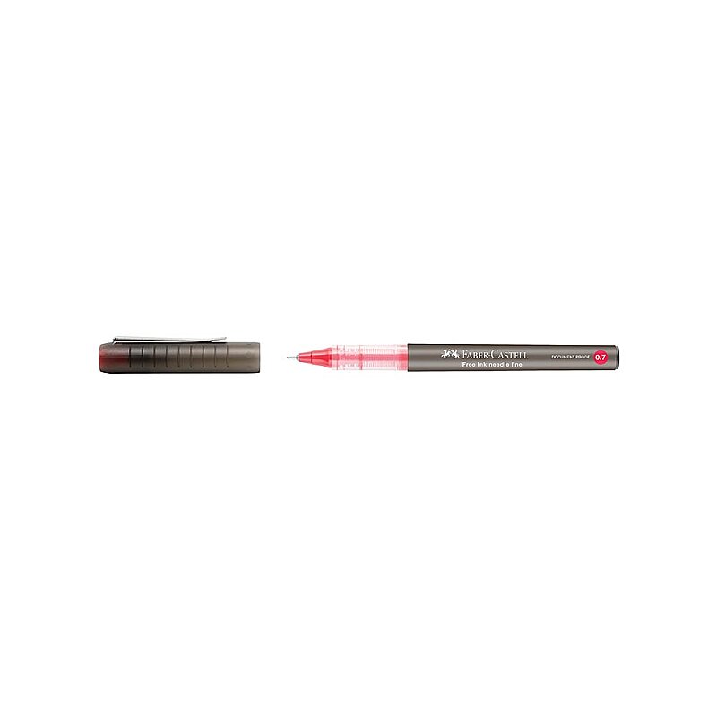 FABER-CASTELL FREE İNK NEEDLE ROLLER KALEM 0.5 KIRMIZI (5020348603)