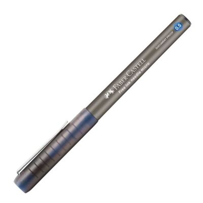 FABER-CASTELL ROLLER FREE İNK NEEDLE ROLLER KALEM 0.5 MAVİ (5020348601)