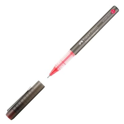FABER-CASTELL ROLLER FREE İNK NEEDLE ROLLER KALEM 0.7 KIRMIZI (5020348221)