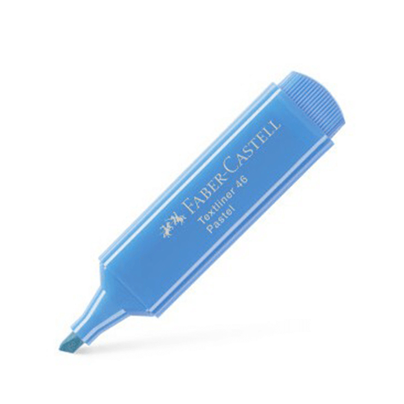 FABER-CASTELL ŞEFFAF GÖVDE FOSFORLU KALEM PASTEL ULTRAMARİN (5030154668)