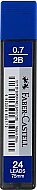 FABER-CASTELL SÜPER FİNE KALEM UCU 0.7 2B 75mm (5090127775) - FABER-CASTELL