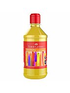 FABER-CASTELL TEMPERA OKUL BOYASI SARI 500ml (5170160001) - FABER-CASTELL