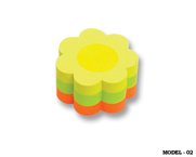 Faber-Castell Yapışkanlı Çiçek Not Kağıdı 50X50 Renkli (584239) - FABER CASTELL