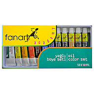 FANART ACADEMY YAĞLI BOYA 12x12ml (F-1000.S12) - FANART ACADEMY