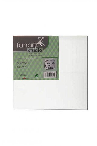 FANART ACADEMY PAMUK TUVAL 15x15cm 320gr (F-AP320a-1515) - 1