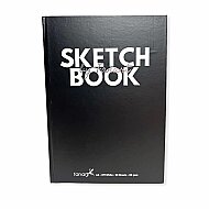 FANART ACADEMY SERT KAPAK SKETCH BOOK A4 96 YAPRAK 80gr SİYAH (F-8692.A4) - FANART ACADEMY