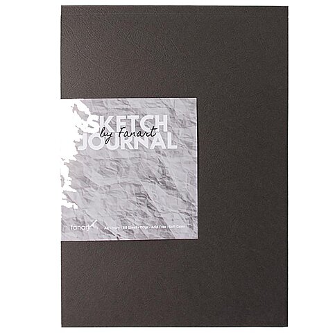 FANART ACADEMY SKETCH JOURNAL A5 60 YAPRAK 110gr GRİ (F-8661.A5) - 1