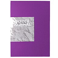 FANART ACADEMY SKETCH JOURNAL A5 60 YAPRAK 110gr MOR (F-8663.A5) - FANART ACADEMY