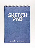 FANART ACADEMY ÜSTTEN SPİRALLİ SKETCH PAD A3 50 YAPRAK 80gr MAVİ (F-8681.A3) - FANART ACADEMY
